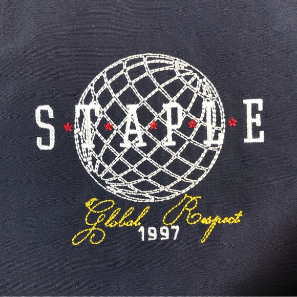 Staple Pigeon Global Respect 1997 Men’s Olympic Trophy Reversible Bomber Jacket - Picture 9 of 9